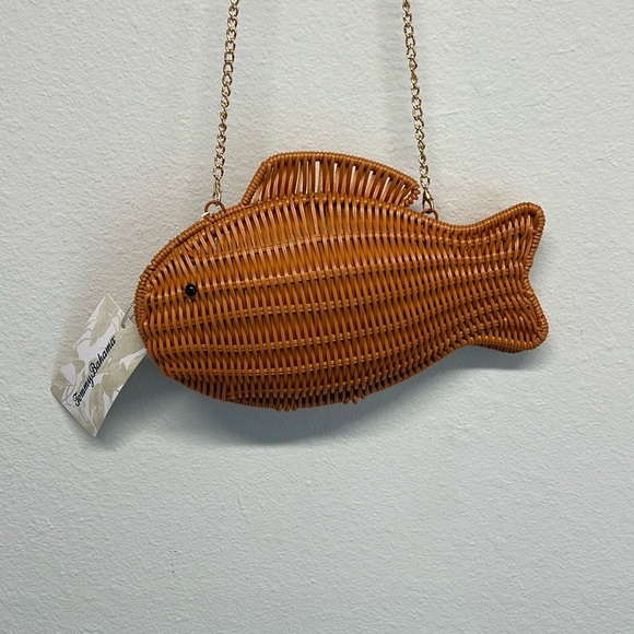 Tommy Bahama | Fish Woven Bag 🌴 - Picture 2 of 11